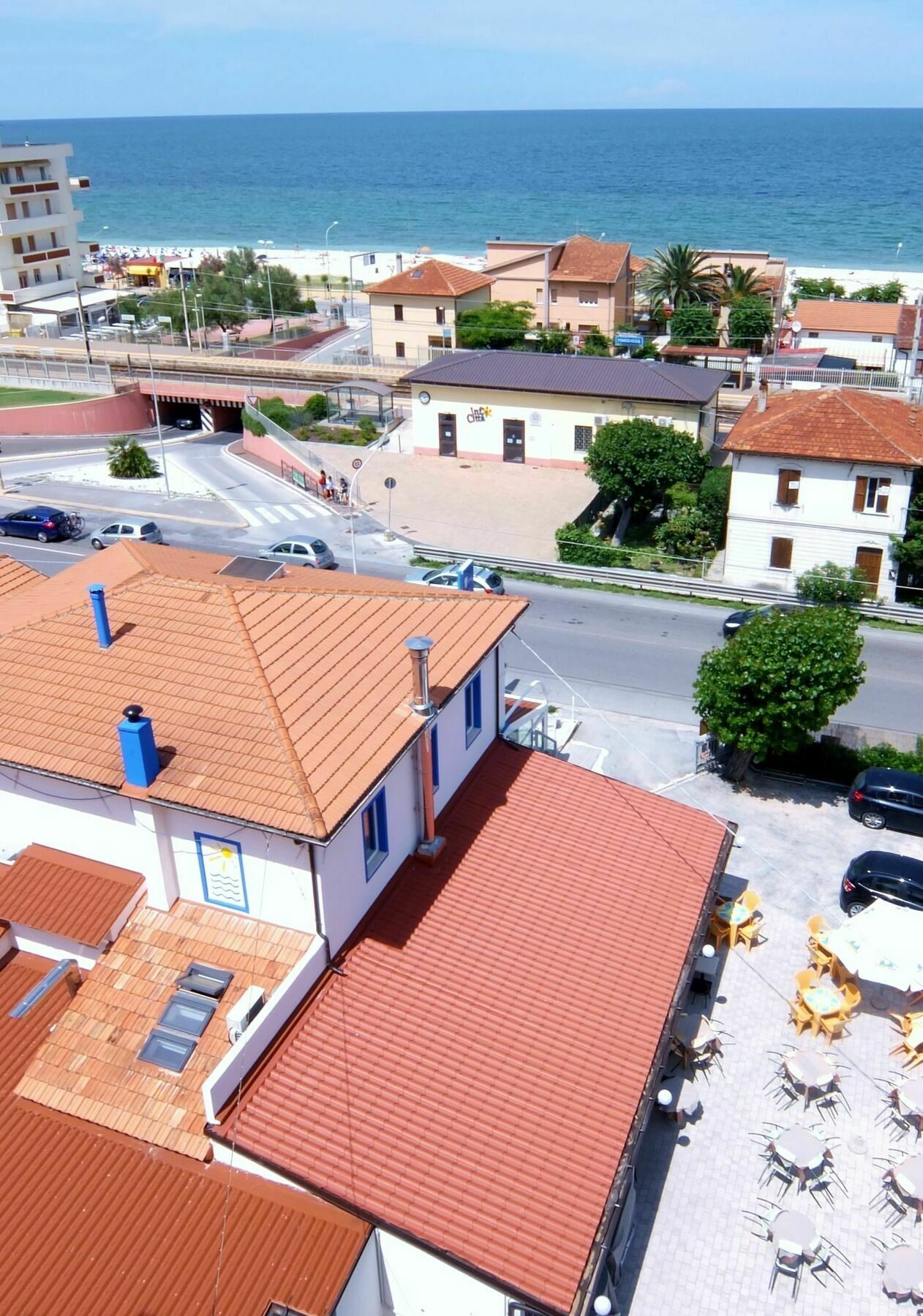 Hotel Lanterna Blu Senigallia Exterior foto